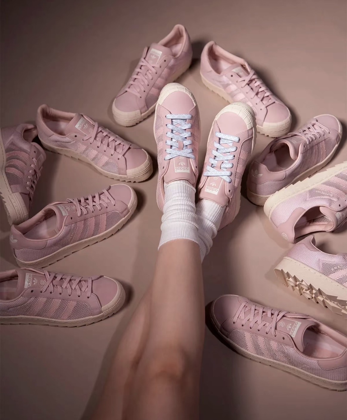 Adidas Superstar CLOT 粉呼吸【JS0892】:圖片 5
