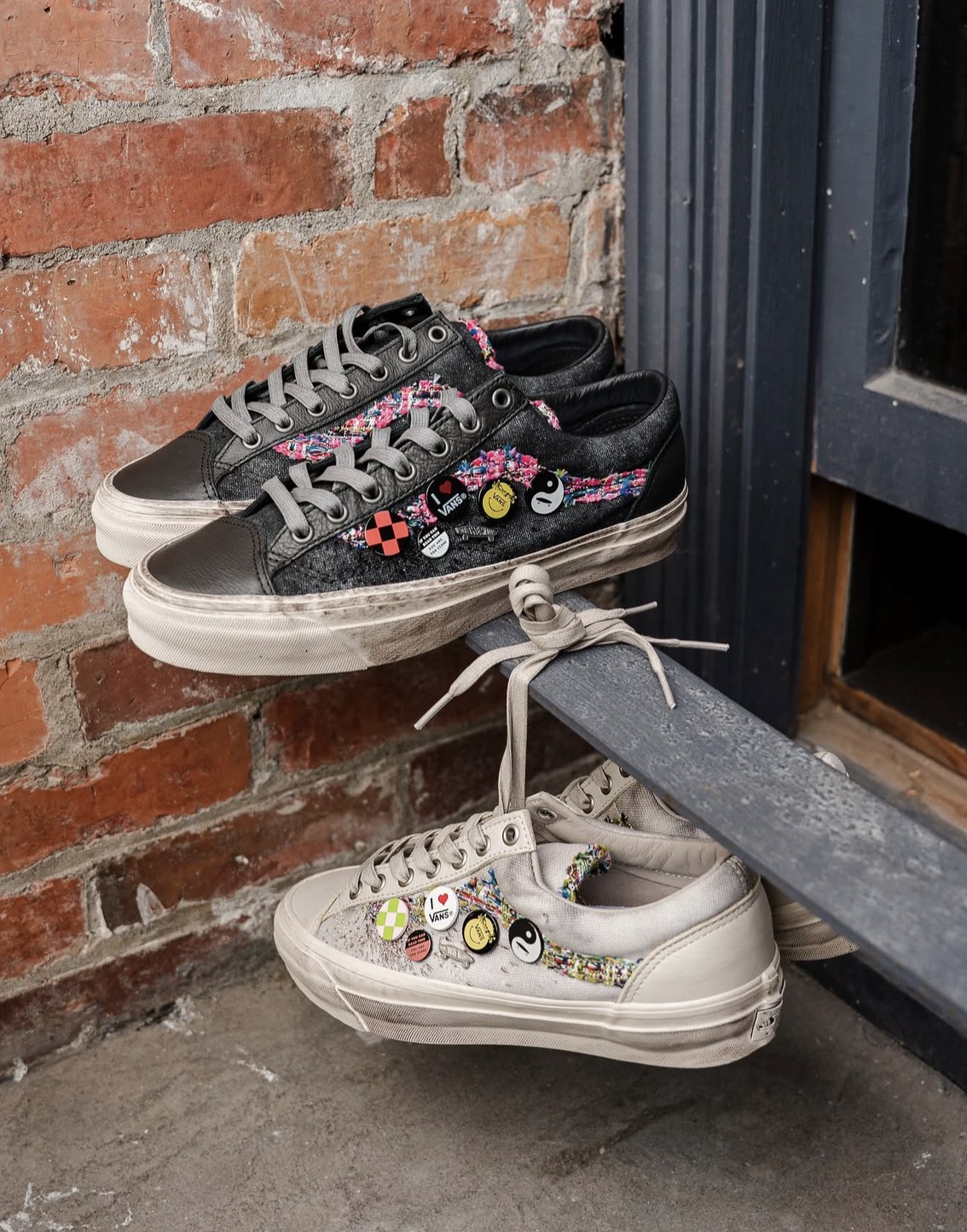 Vans Old Skool 36 LX 黑粉【VN000E8VEMV】:圖片 2