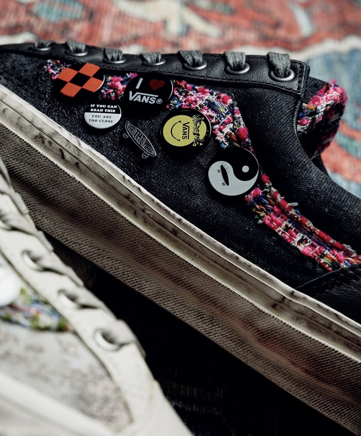 Vans Old Skool 36 LX 黑粉【VN000E8VEMV】:圖片 3