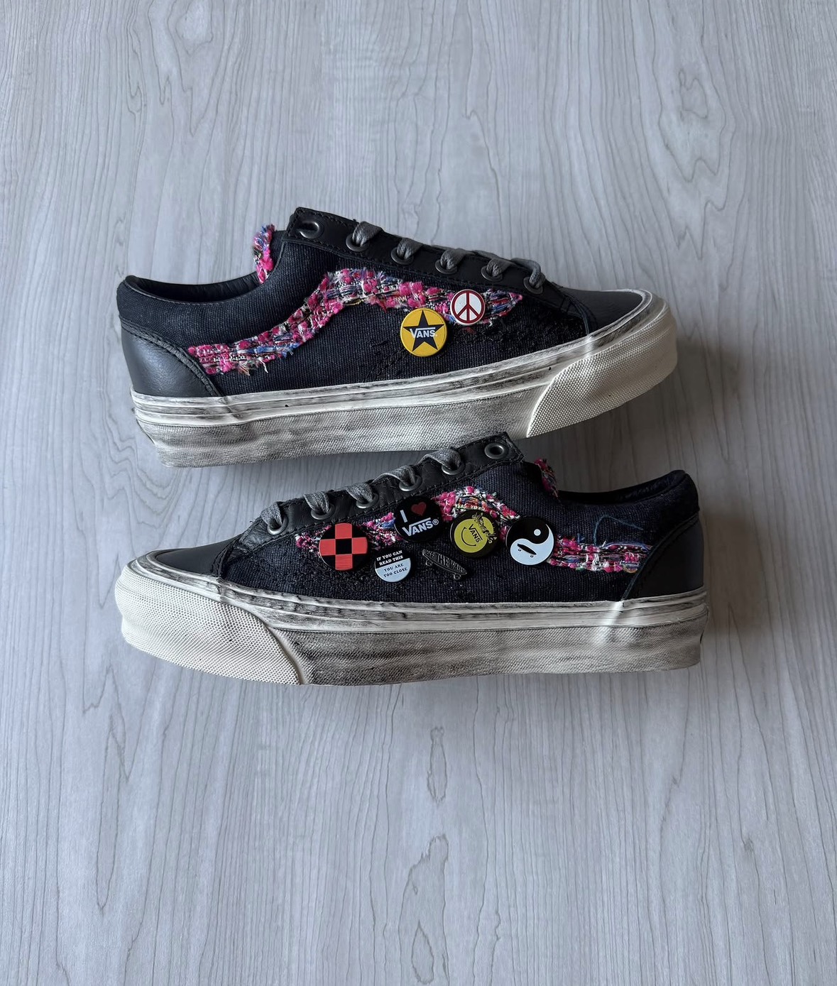 Vans Old Skool 36 LX 黑粉【VN000E8VEMV】:圖片 10
