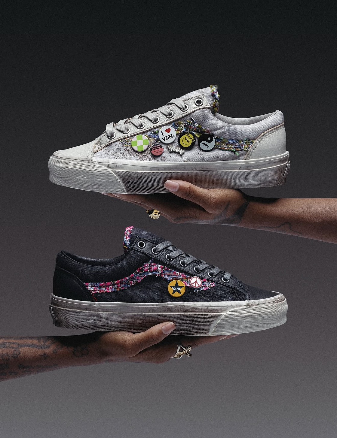 Vans Old Skool 36 LX 黑粉【VN000E8VEMV】:圖片 12