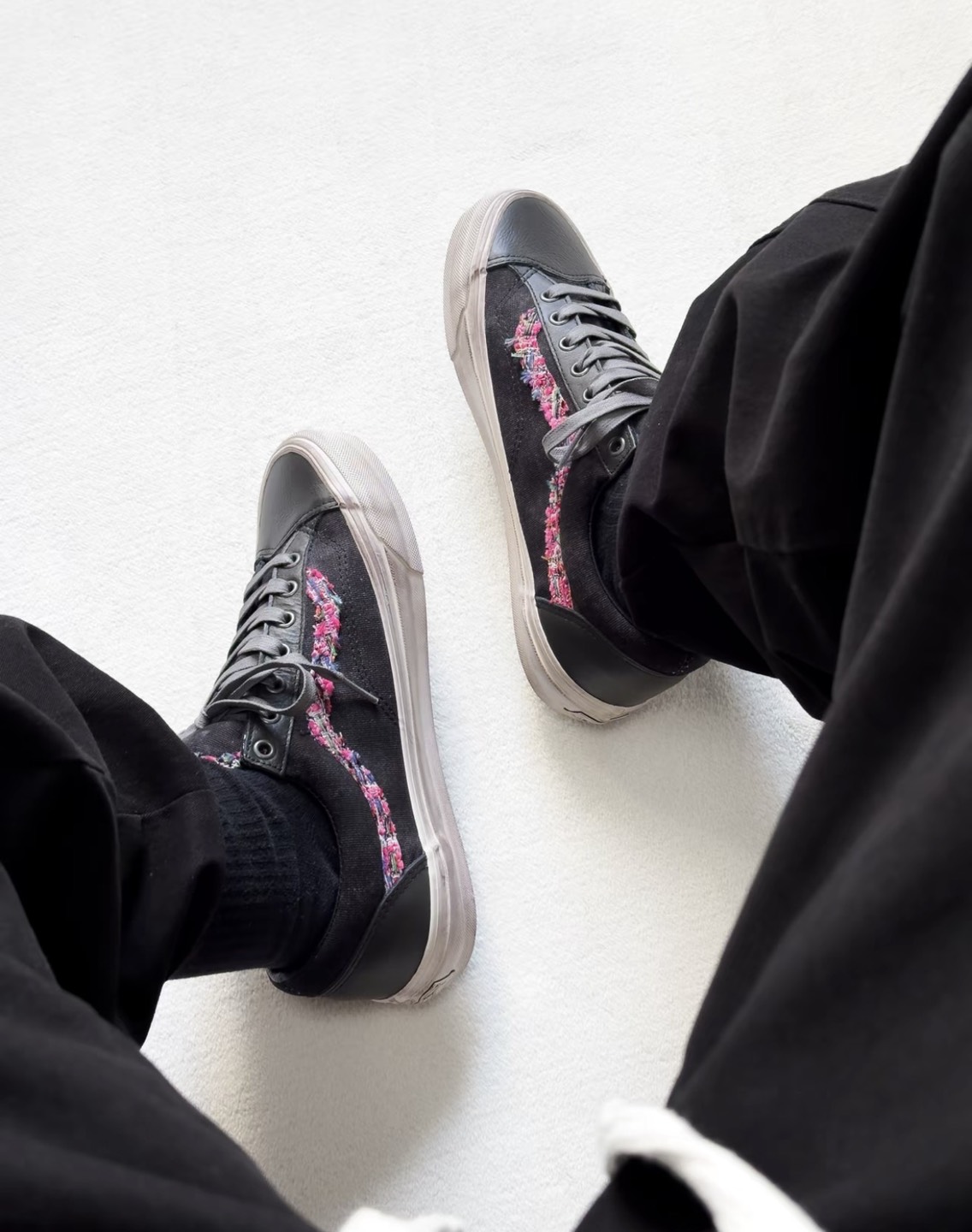 Vans Old Skool 36 LX 黑粉【VN000E8VEMV】:圖片 17