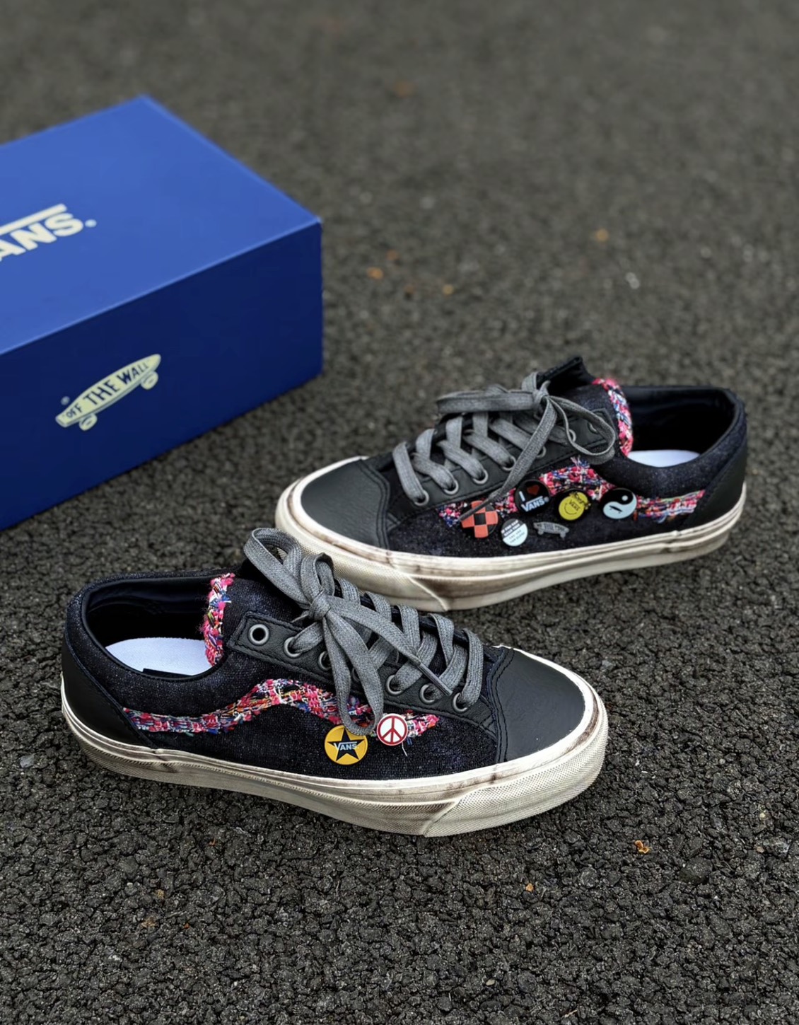 Vans Old Skool 36 LX 黑粉【VN000E8VEMV】:圖片 20