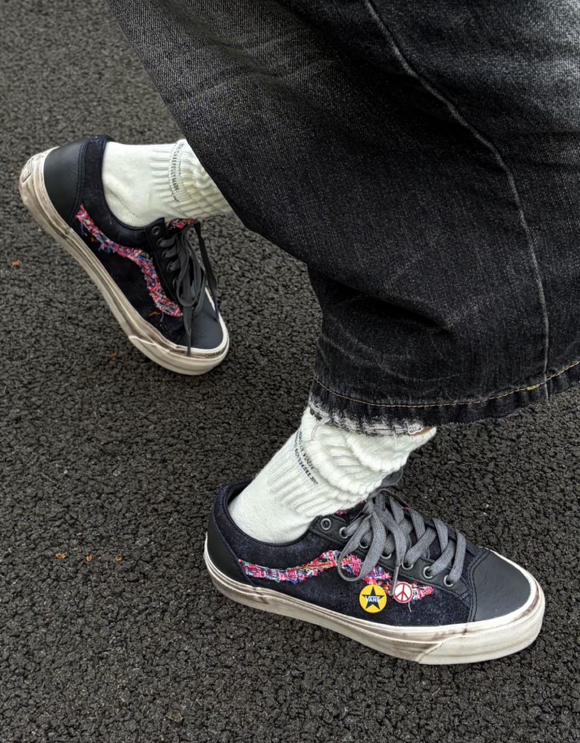 Vans Old Skool 36 LX 黑粉【VN000E8VEMV】:圖片 22