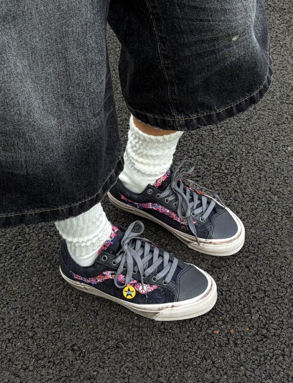 Vans Old Skool 36 LX 黑粉【VN000E8VEMV】:圖片 24