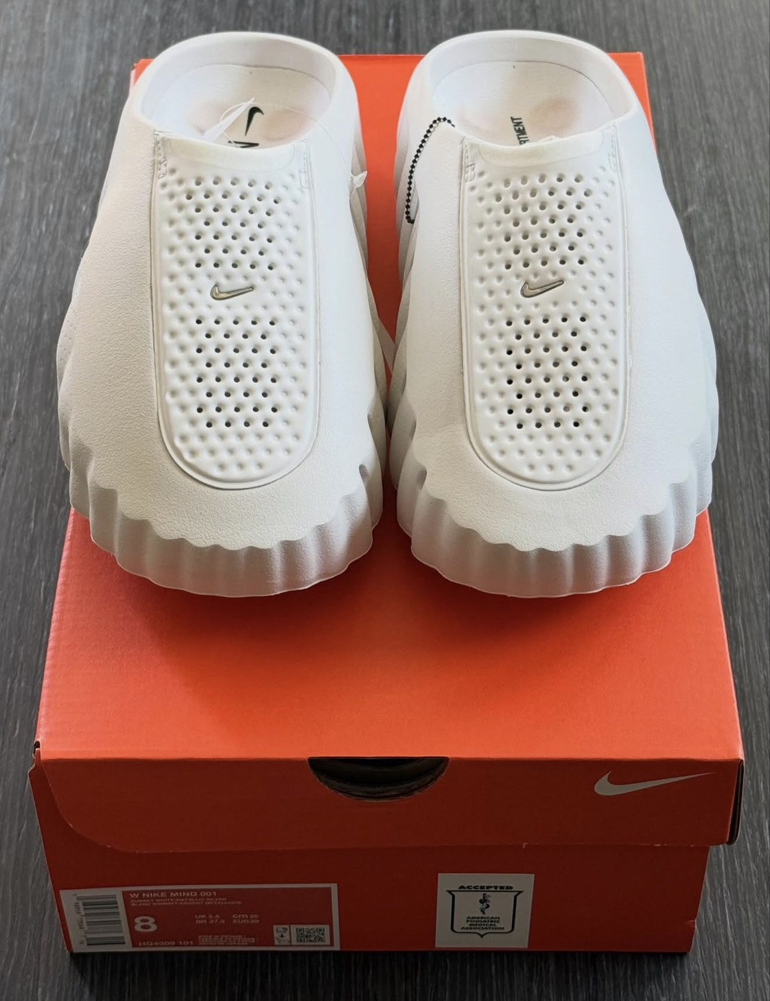 Nike Mind001 峰白 女款【HQ4309-101】:圖片 9