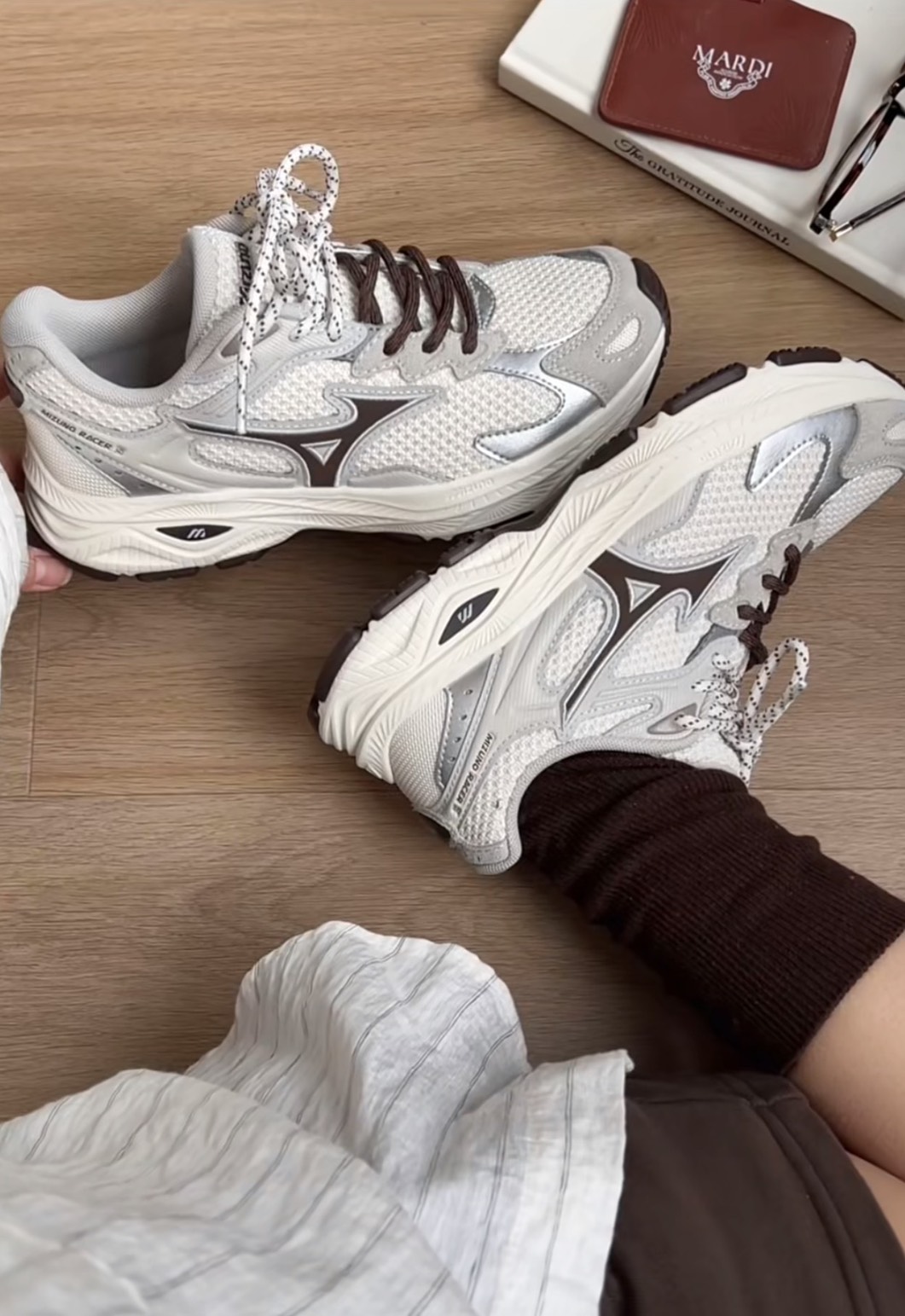 Mizuno Racer S 白摩卡【D1GH253510】:圖片 25