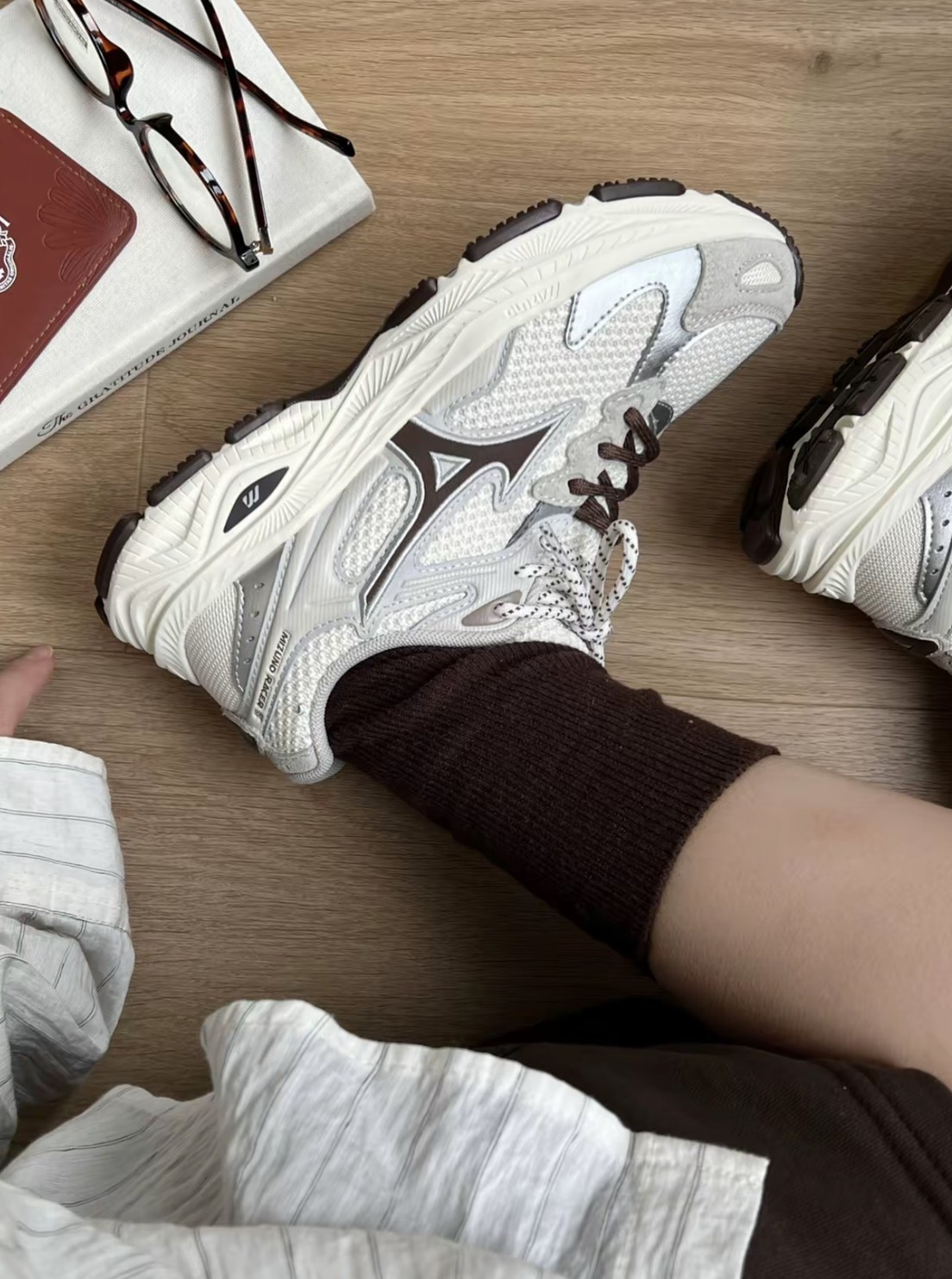 Mizuno Racer S 白摩卡【D1GH253510】:圖片 22