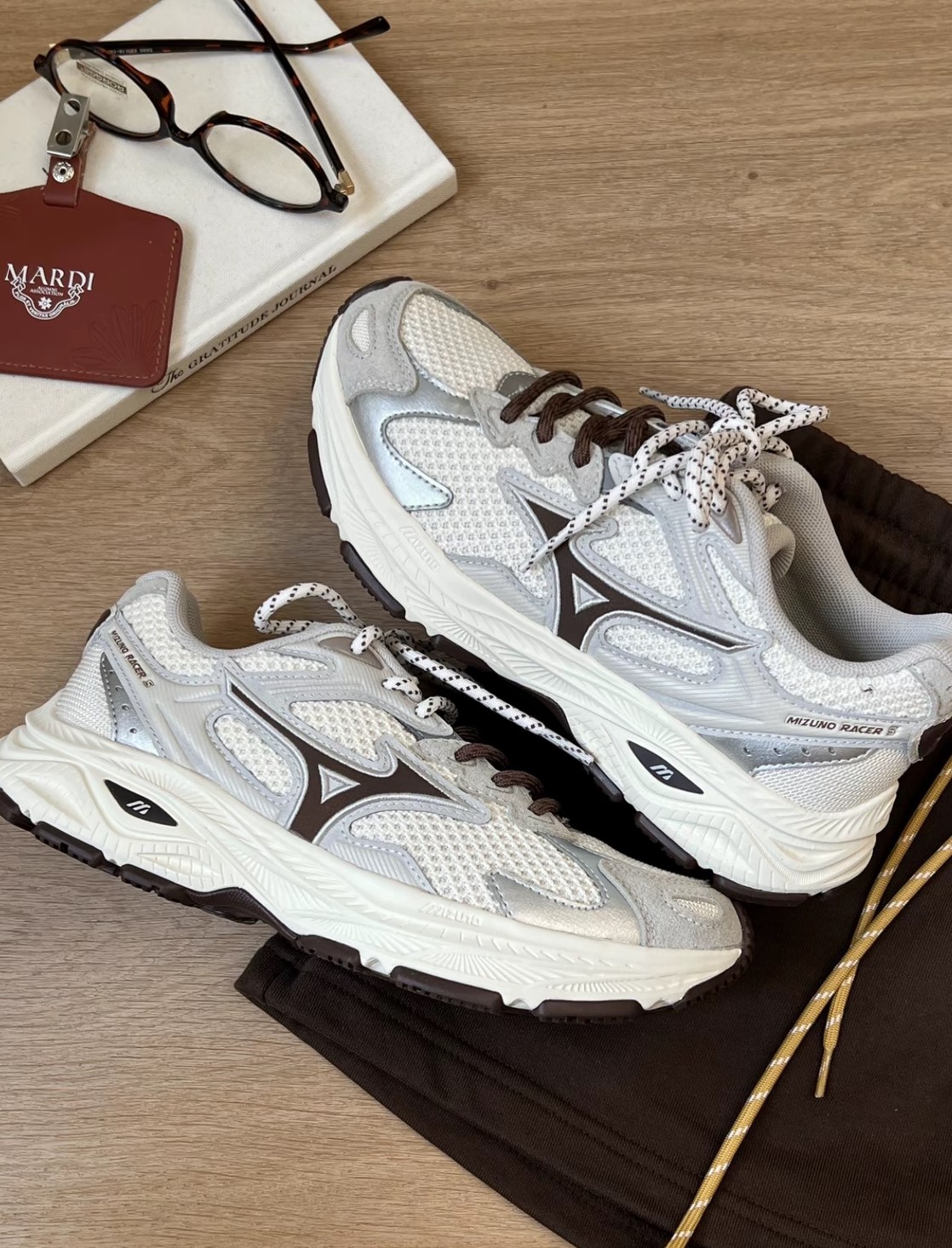 Mizuno Racer S 白摩卡【D1GH253510】:圖片 23