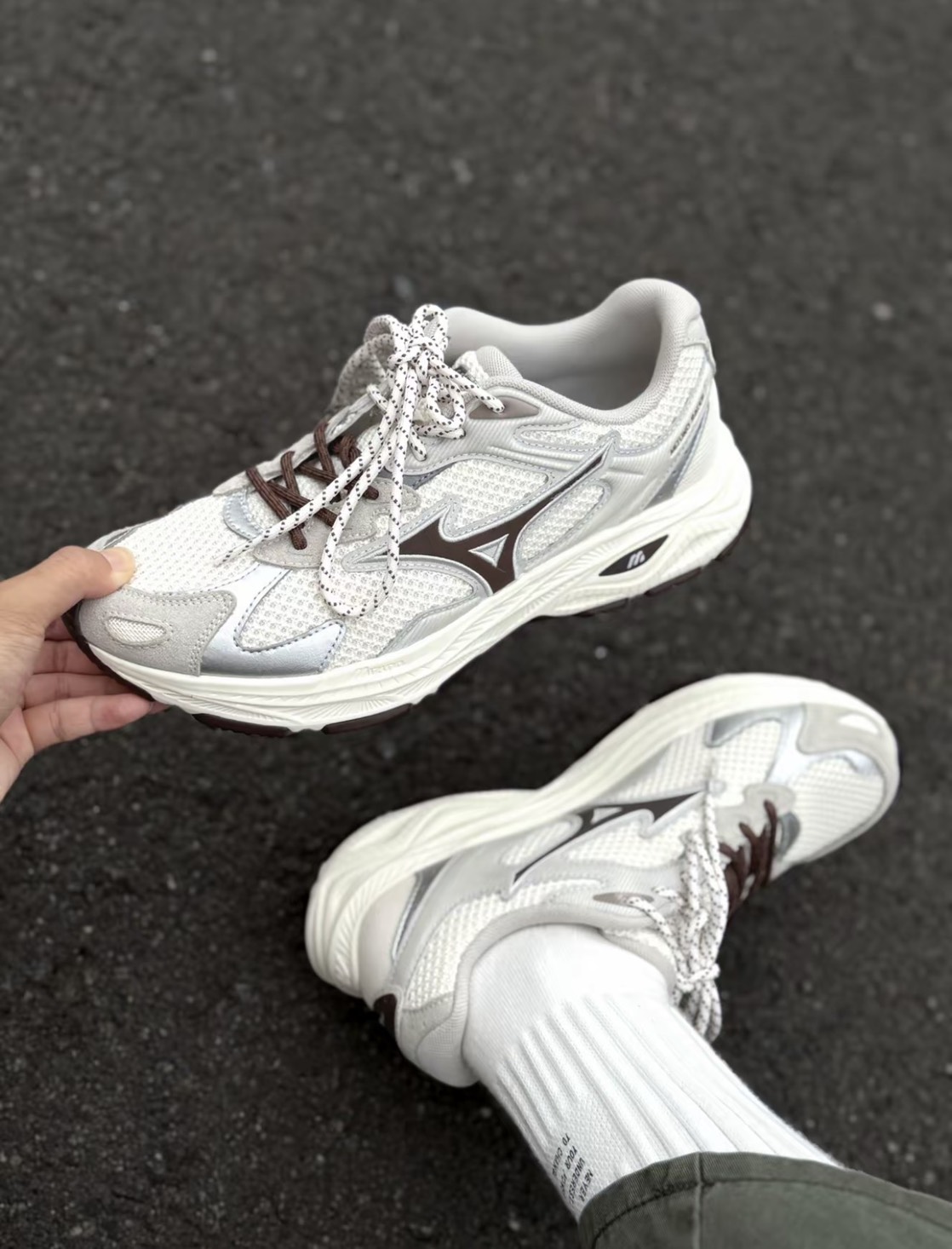 Mizuno Racer S 白摩卡【D1GH253510】:圖片 2