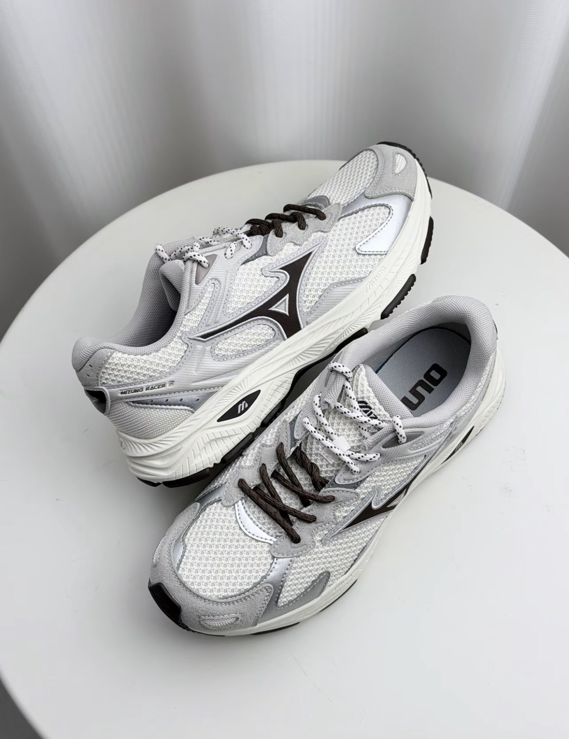Mizuno Racer S 白摩卡【D1GH253510】:圖片 6