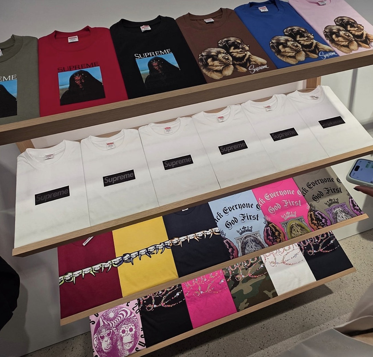 Supreme Box Logo Tee 首爾聖水店開幕Tee:圖片 3