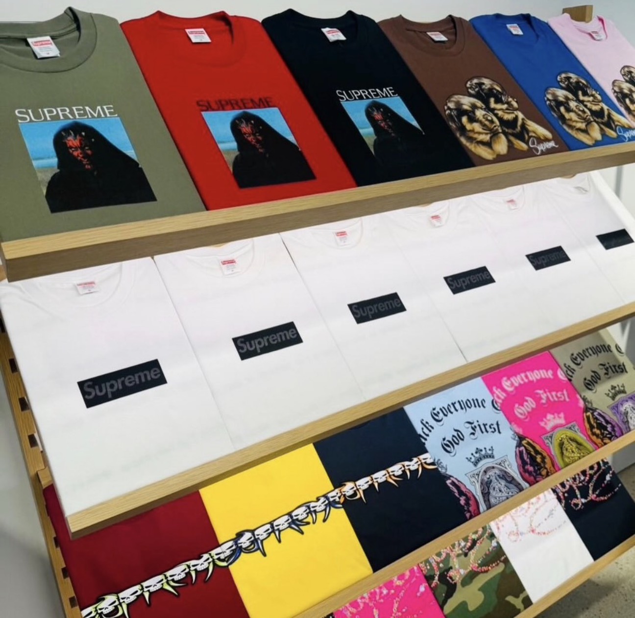 Supreme Box Logo Tee 首爾聖水店開幕Tee:圖片 9