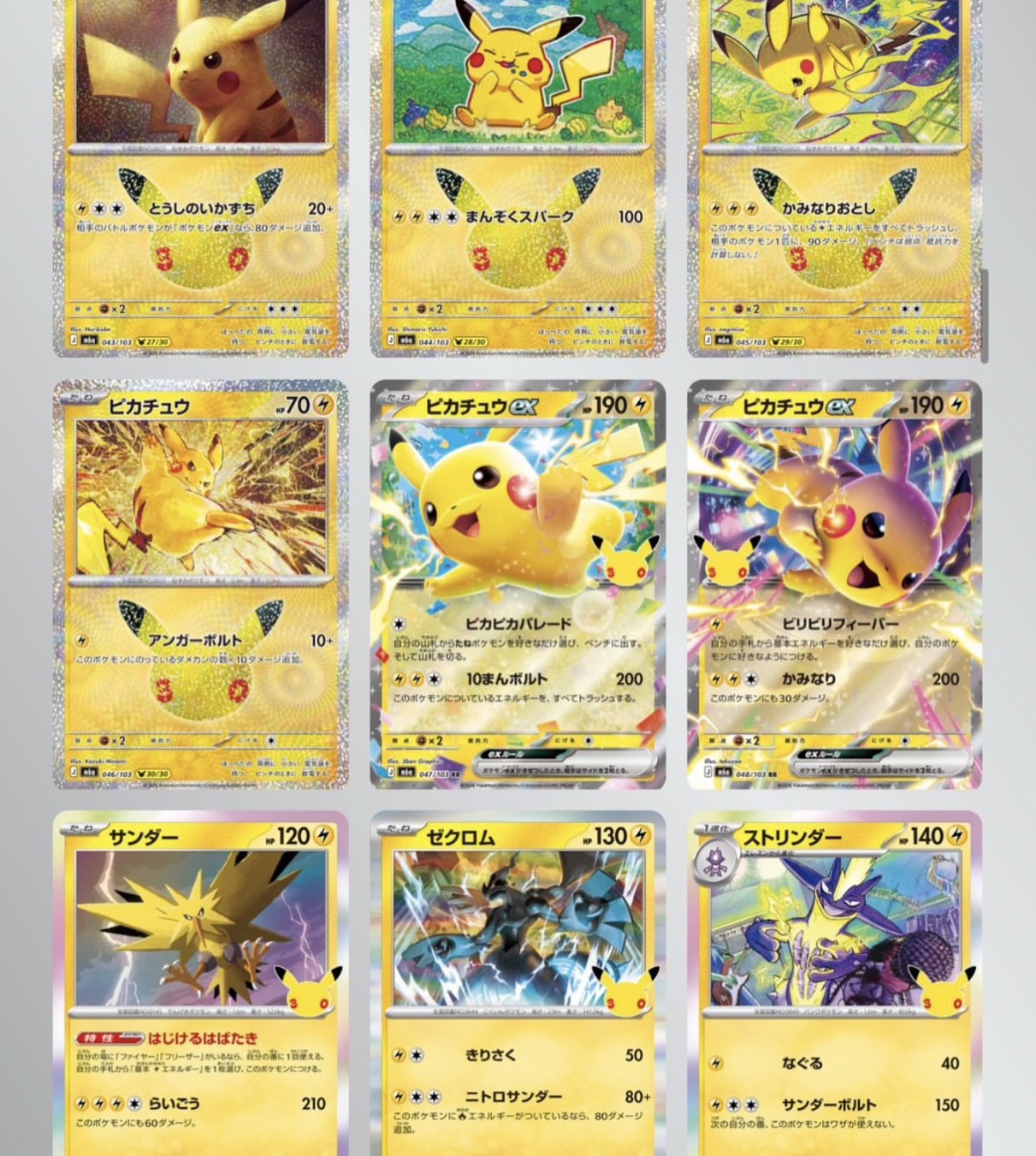 POKEMON 寶可夢30周年卡盒 日文版:圖片 13