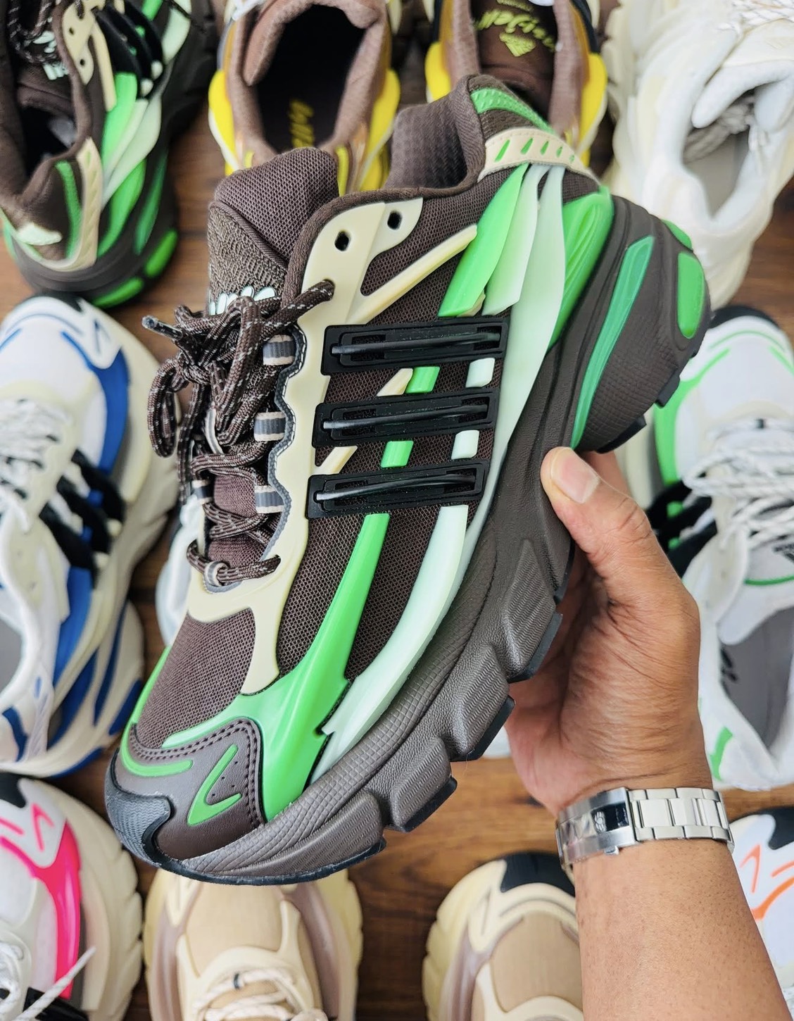 Adidas Adistar 菲董 Jellyfish 薄荷巧克力【KK2888】:圖片 5