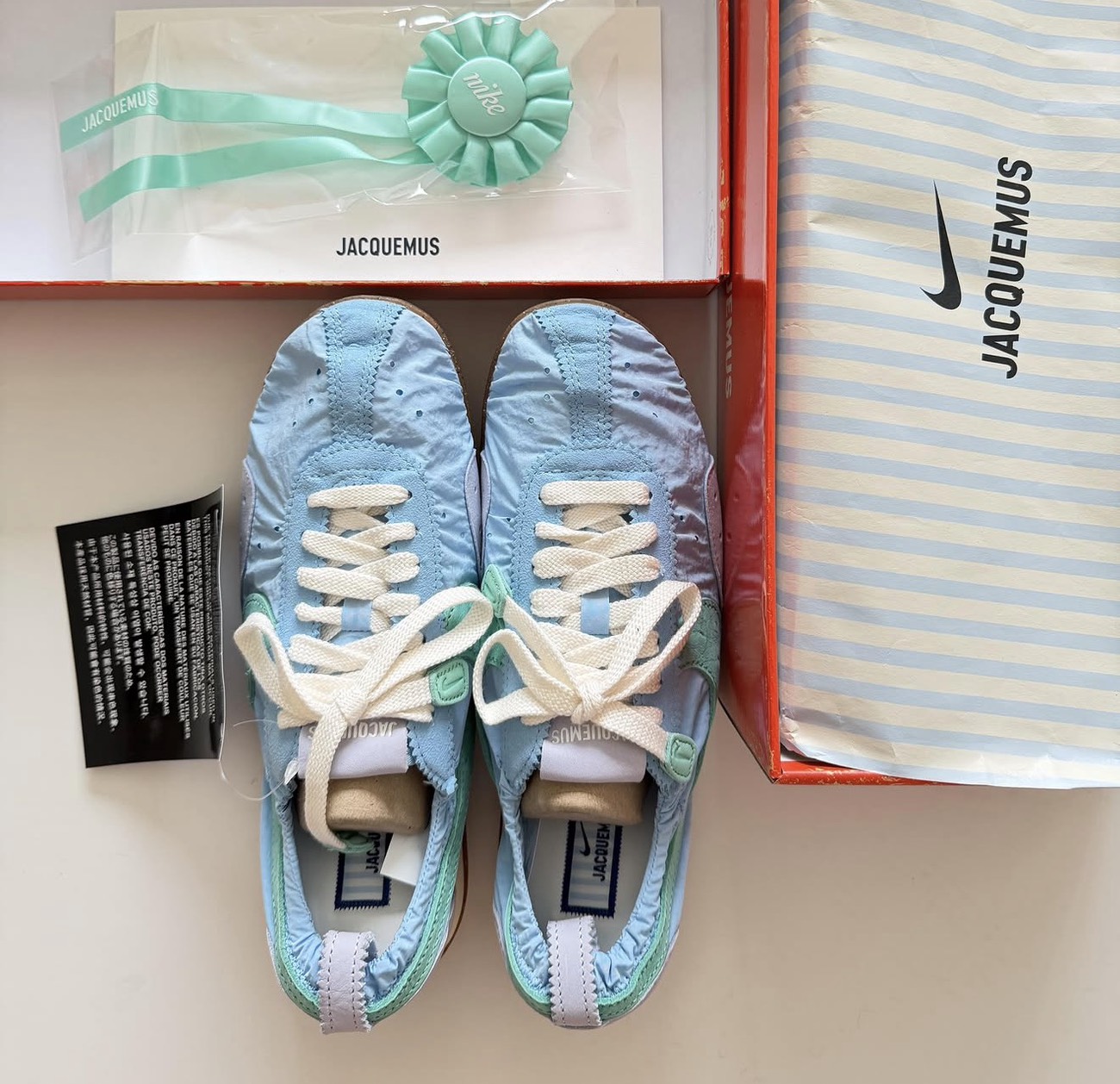 Nike Moon Shoe SP Jacquemus 湖水藍【HV8547-300】:圖片 6