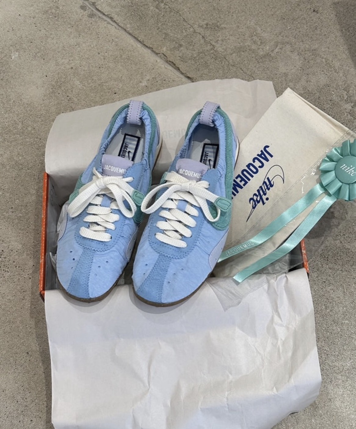 Nike Moon Shoe SP Jacquemus 湖水藍【HV8547-300】:圖片 16